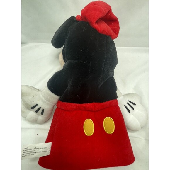 Vintage Walt Disney World Disneyland Plush Mickey Mouse Cover Puppet Stuffed Toy - Picture 16 of 16